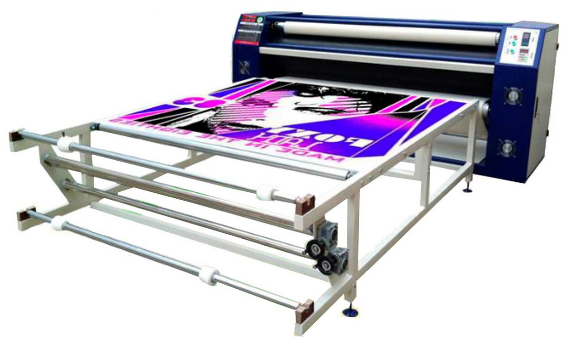 Máquina Calandra para sublimación de 170 mm y 220V