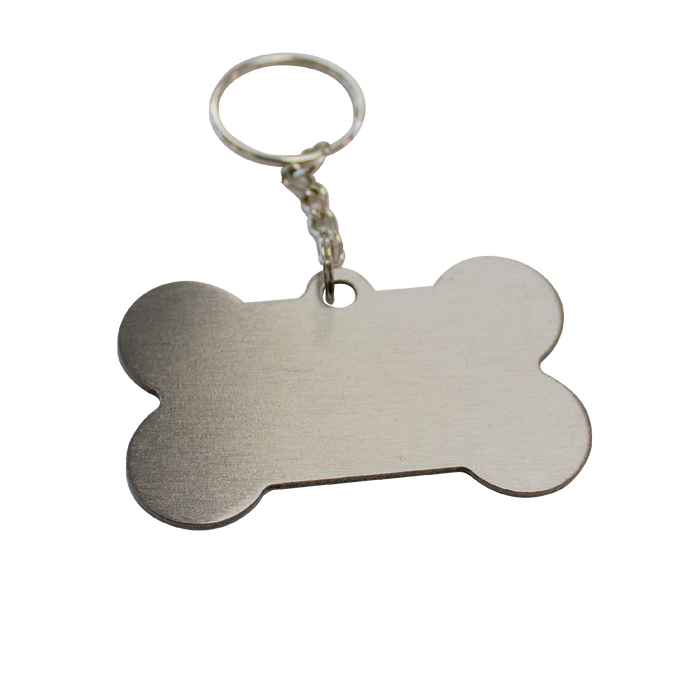 Llavero De Mdf Para Sublimar Hueso Acero Color Make
