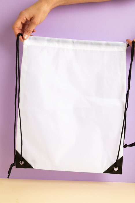 Bolso Deportivo Blanco 36*42cm.