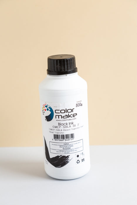 Tinta Sublimacion ColorMake Negro 1/2 Lt