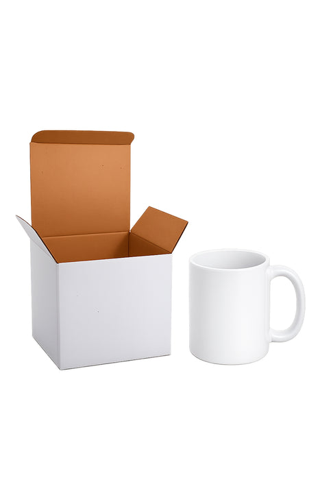 Taza Blanca para Sublimar 11 Oz. Color Make Grado AAA + Caja individual