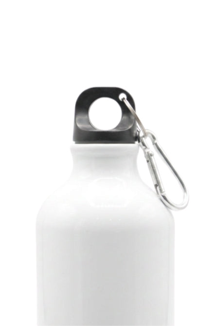 Botella Deportiva de Aluminio de 600 ml. Blanco. Orca (48 u)