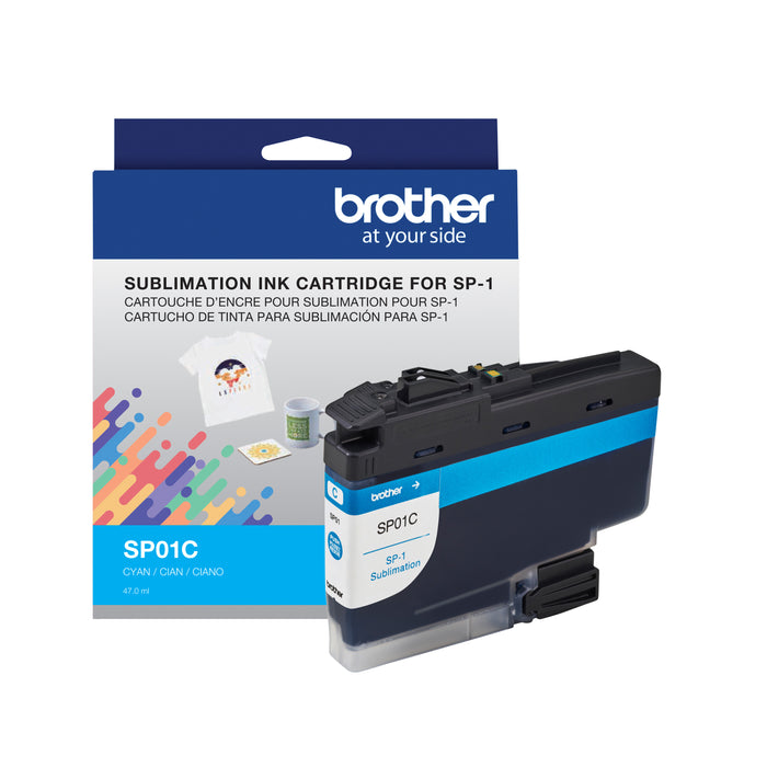Cartucho de Tinta Cyan para Sublimación Brother SP01BKS – Impresora SP1