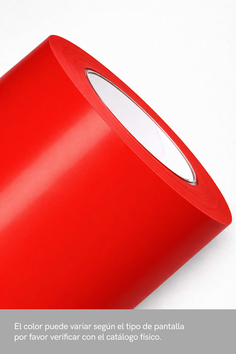 Vinilo Rojo 032 ORACAL 651 Brillante Orafol – 0,61 m x 1 m