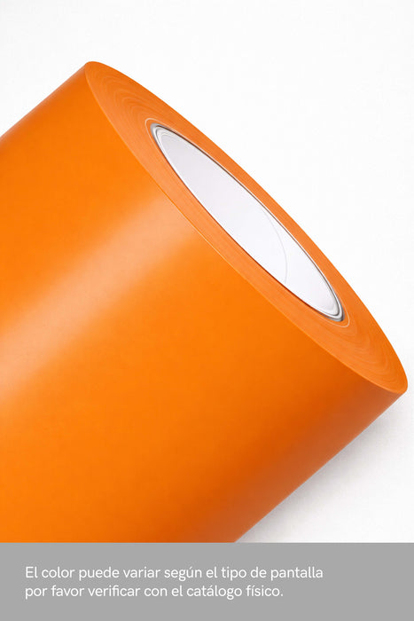 Vinilo Naranjo 036 ORACAL 651(TM)G - 036 light orange Brillante Orafol – 1,27 m x 1 m
