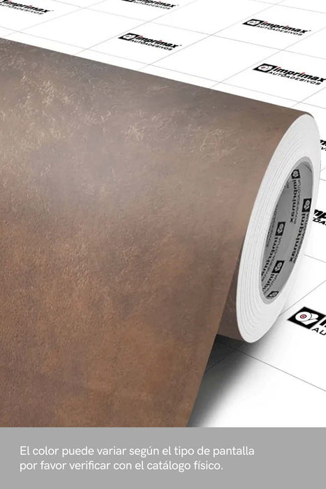 Vinilo Gold Metal Aco Corten Ferrugem Mate Imprimax – 1,22 m x 1 m