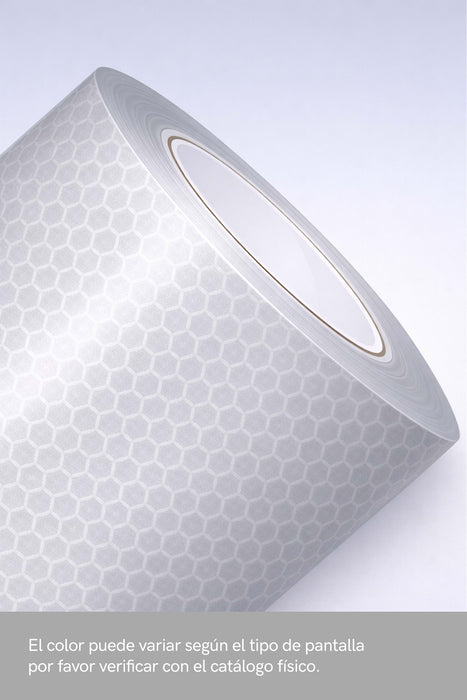 Vinilo Reflectivo Blanco ORALITE 5900 PRIMA - 010 White Brillante Orafol – 0,61 m x 1 m